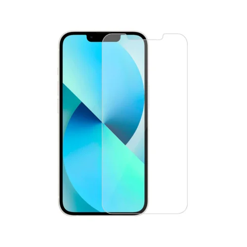 Протектори за мобилни телефони Стъклен протектор DeTech за iPhone 13 Mini 0.3mm Прозрачен -