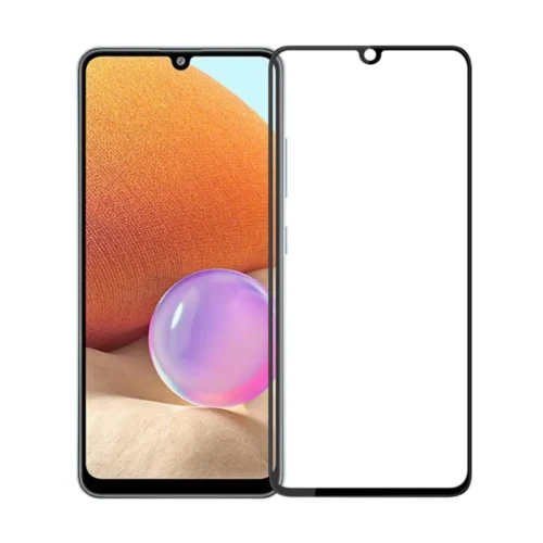 Протектори за мобилни телефони Стъклен протектор DeTech за Samsung Galaxy A33 3D Full glue 0.3mm Черен -