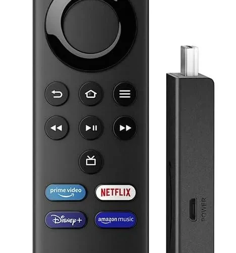 Мултимедиен плеър Amazon Fire TV Stick Lite Alexa Voice Remote Черен