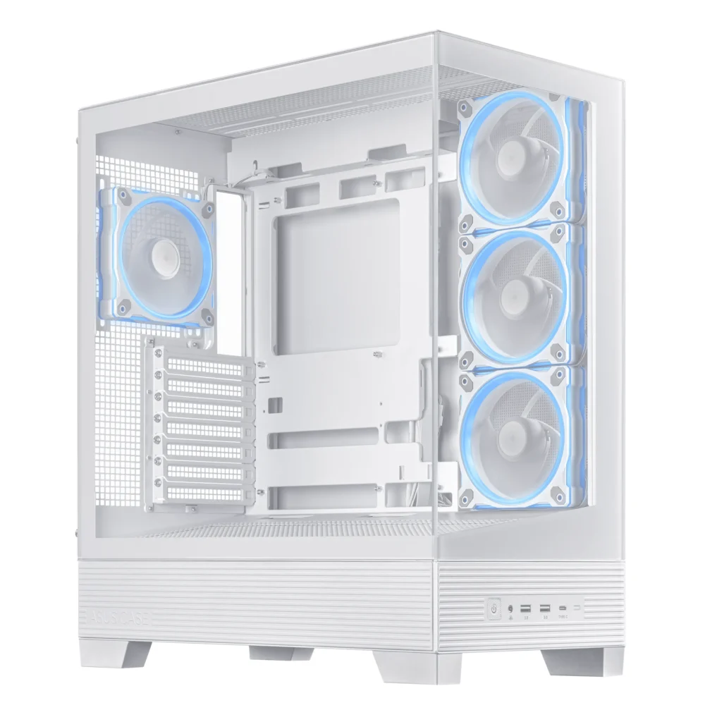 Кутия за компютър ASUS A31 PLUS ARGB - White