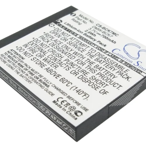Батерия за камера Panasonic Lumix DMC-S3 3.7V 700 mAh DMW-BCK7 Cameron Sino