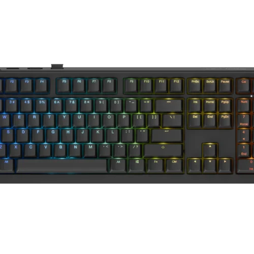 Ducky професионална геймърска механична клавиатура Professional Gaming Mechanical Keyboard One X Wireless Black - Ducky AI Switches [Linear] Bluetooth