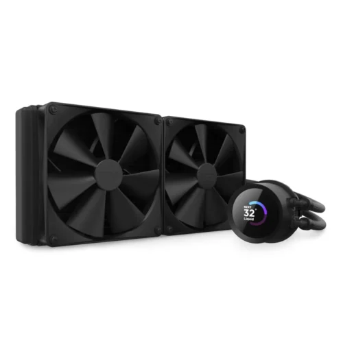 Охладител за процесор NZXT Kraken 280 Black - LCD Display