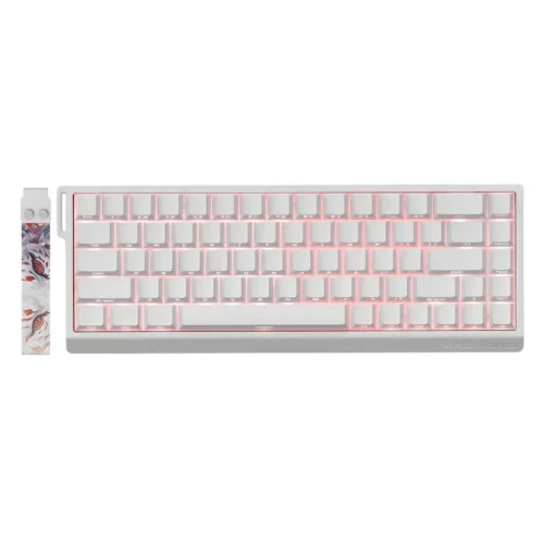 Madlions професионална геймърска механична клавиатура Professional Gaming Mechanical Keyboard MAD 68 HE Flagship - 8K Magnetic Amber Pro Switches -