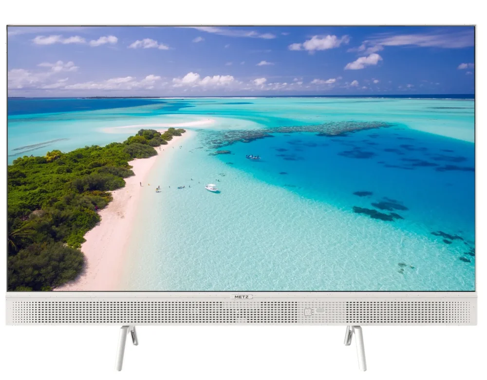 METZ Портативен телевизор 32MQE7100Z 32" QLED Google TV бял