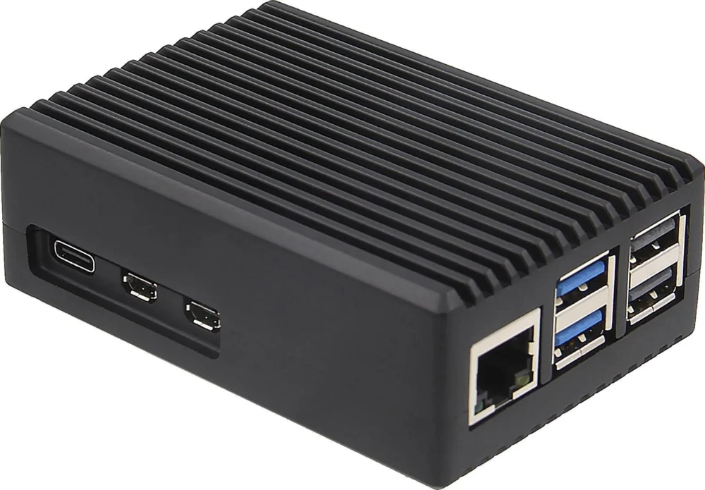 Кутия за компютър Inter-Tech ODS-739 RASPBERRY - Black