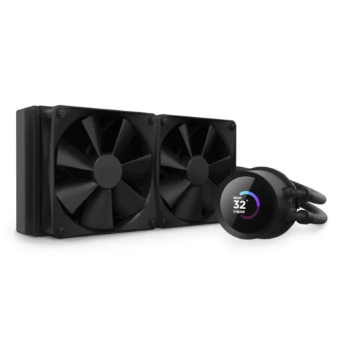 Охладител за процесор NZXT Kraken 240 Black - LCD Display