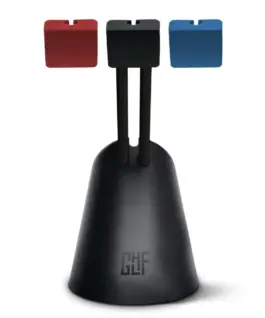 Alternative view of Геймърски аксесоар за кабела на мишката FragON 3 сменяеми цвята - Черно