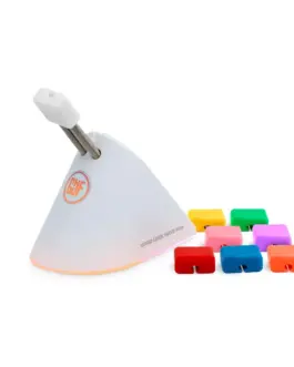 Alternative view of Геймърски аксесоар за кабела на мишката FragON Citadel RGB - White