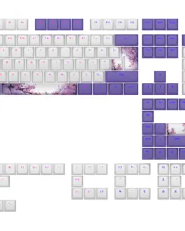 Alternative view of Капачки за механична клавиатура Dark Project - Violet Horizons PBT - ANSI and ISO
