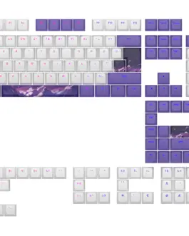 Капачки за механична клавиатура Dark Project - Violet Horizons PBT - ANSI