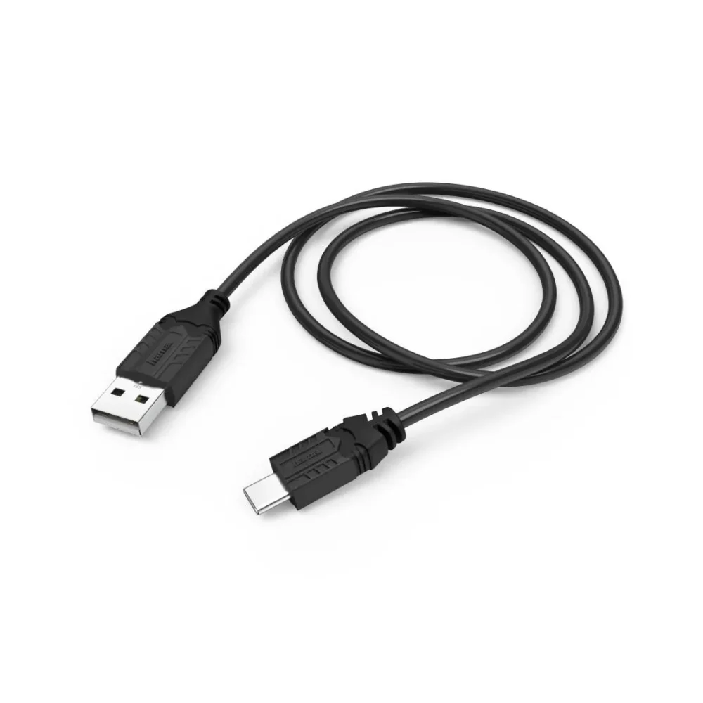 Кабел HAMA USB-A мъжко - USB-C мъжко за зареждане на SONY PS5 0.75 m