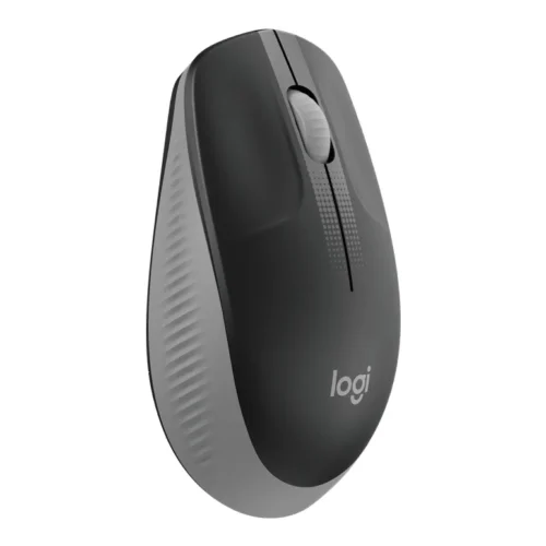 Безжична мишка Logitech M190 Full-Size сиво-черна
