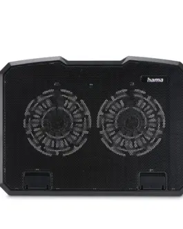 Hama Охлаждаща поставка за лаптоп "Black Metal" 40 см (15.6") 126806