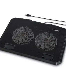 Alternative view of Hama Охлаждаща поставка за лаптоп "Black Metal", 40 см (15.6"), 126806