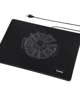 Alternative view of HAMA Охлаждаща поставка за лаптоп "Slim", ултра-плоска, тиха, лека, до 40 см (15,6"), черен