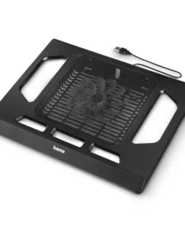 Alternative view of Hama охлаждаща поставка за лаптоп Black Edition с вентилатор, USB