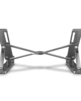 Alternative view of HAMA "Aluminium" стойка за лаптоп, сгъваема, накланяща се, до 39 см (15,4"), сребриста