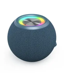 Alternative view of HAMA Блутут колонка "Ball Shape Speaker", 5 светлинни режима, 5W, синя