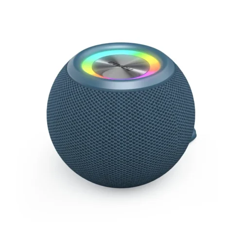 Alternative view of HAMA Блутут колонка "Ball Shape Speaker", 5 светлинни режима, 5W, синя