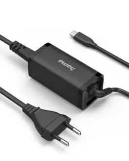 Alternative view of HAMA Зарядно за лаптоп USB-C PD, GaN, 5-20V/45 W