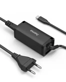 Alternative view of HAMA Зарядно за лаптоп, USB-C PD, GaN, 5-20V/65 W