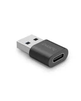 Адаптер HAMA USB-A мъжко - USB-C женско USB 3.2 Gen 2 10 Gbit/s Черен
