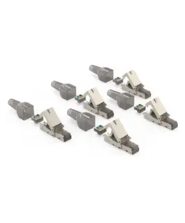 HAMA Комплект мрежови конектори CAT 6a 10 Gbit/s екраниран инсталиране без