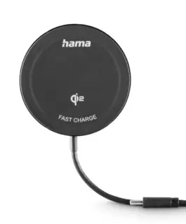 HAMA Безжично зарядно устройство Qi2 15 W черно за Apple