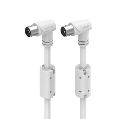 Alternative view of HAMA Коаксиален антенен кабел, 90°, 1,5 м, 90 dB