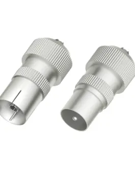 HAMA Коаксиален комплект мъжко-женско винтова приставка