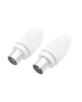 HAMA Коаксиален комплект мъжко/женско захващане тип