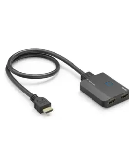 HAMA Сплитер 4K HDMI мъжко - 2 x HDMI женско черен