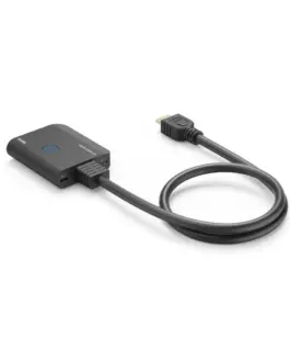 Alternative view of HAMA Сплитер 4K HDMI мъжко - 2 x HDMI женско, черен