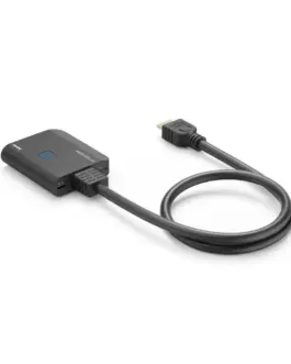 Alternative view of HAMA Сплитер 4K HDMI мъжко - 2 x HDMI женско, черен