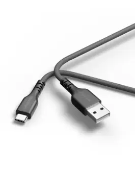 HAMA uRage Кабел USB uFlex USB-A - USB-C 2.20 m черен