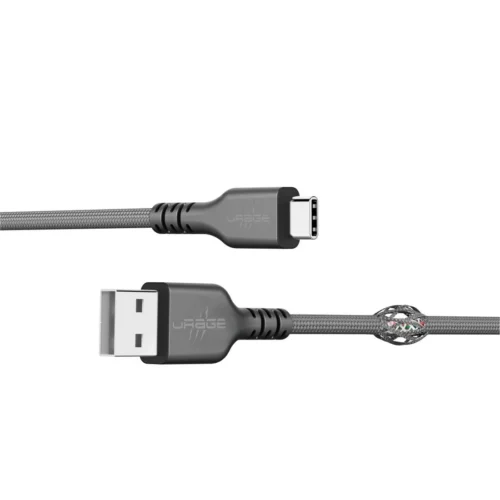 Alternative view of HAMA uRage Кабел USB uFlex, USB-A - USB-C, 2.20 m, черен