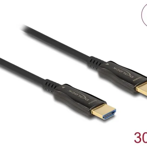 Alternative view of Оптичен кабел Delock, HDMI 8K, 60 Hz, 30 m