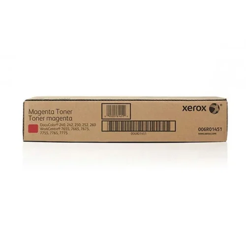 КОМПЛЕКТ 2 КАСЕТИ ЗА XEROX Work Centre 7655/7665/7675/7755/7765/7775/DocuColor 240/242/252/252/260 - Magenta - TWIN PACK