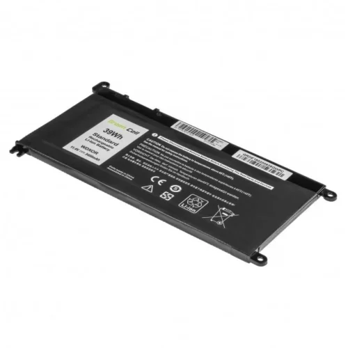 Alternative view of Батерия за лаптоп GREEN CELL, Dell WDXOR-H, Dell Inspiron 13 5368, 5378, 5379, 14 5482, 15 5565, 5567, 5568, 5570, 5578, 5579