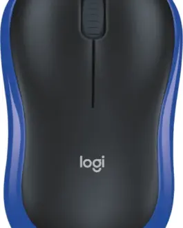 Безжична мишка оптична LOGITECH M185 USB Син/Черен