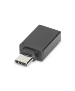 Alternative view of АДАПТЕР DIGITUS - USB-A to USB-C - Black - PN AK-300506-000-S