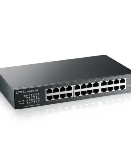 Alternative view of Суич ZyXEL GS1915-24E, 24-портов, Gigabit, Управляем, Монтаж в шкаф