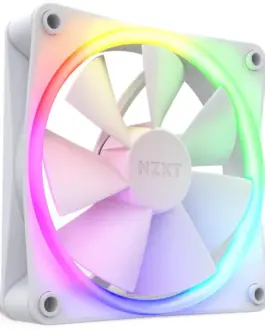 Вентилатор NZXT F120 RGB Бял