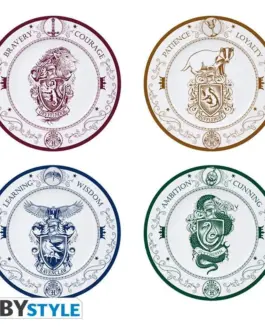 Комплект чинии ABYSTYLE HARRY POTTER PlatesHogwarts Houses