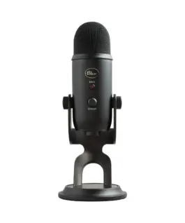 Alternative view of Настолен микрофон Logitech Blue YETI - Blackout