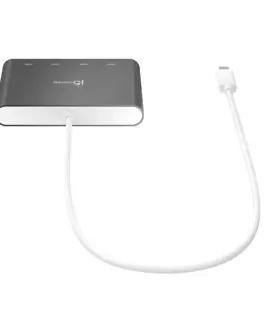 Alternative view of Адаптер j5create JCA366, За 4 монитора, USB-C - 4 x HDMI