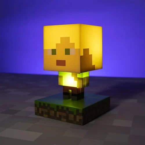 Alternative view of Статуетка Paladone Minecraft: Alex Icon Light BDP