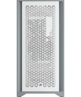 Alternative view of Кутия за компютър Corsair 4000D Airflow Mid Tower, Tempered Glass, Бяла