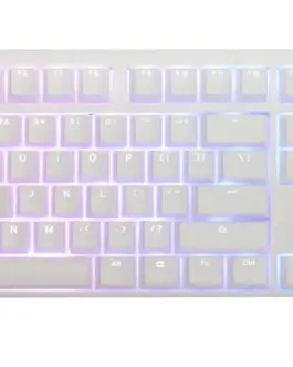 Геймърскa механична клавиатура Ducky One 3 Pure White Full Size Hotswap Cherry MX Brown RGB PBT